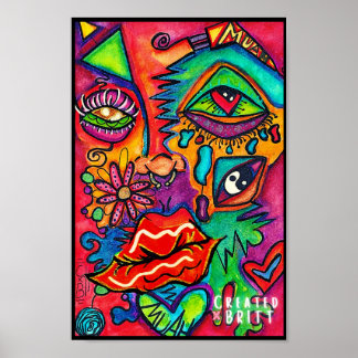 Dagdromer, nachtduinker Poster