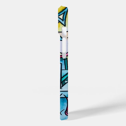 Dagdroom-Whimsical Modern Bauhaus Geometrische Kun Case-Mate iPhone Case (Achterkant / Links)