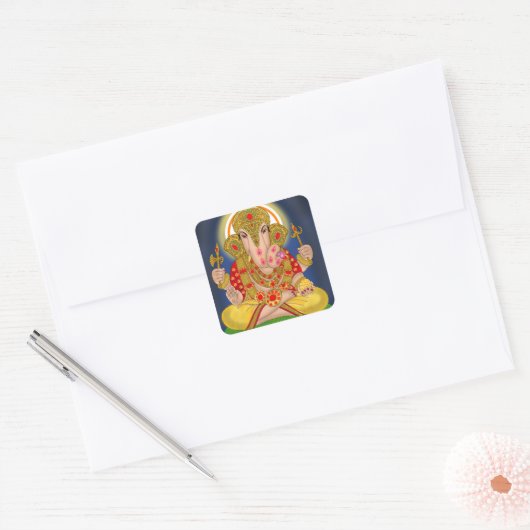 Dagduseth Ganesha Sticker (Envelop)