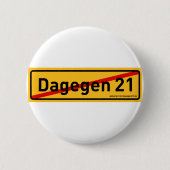 dagegen21.de Button (Voorkant)