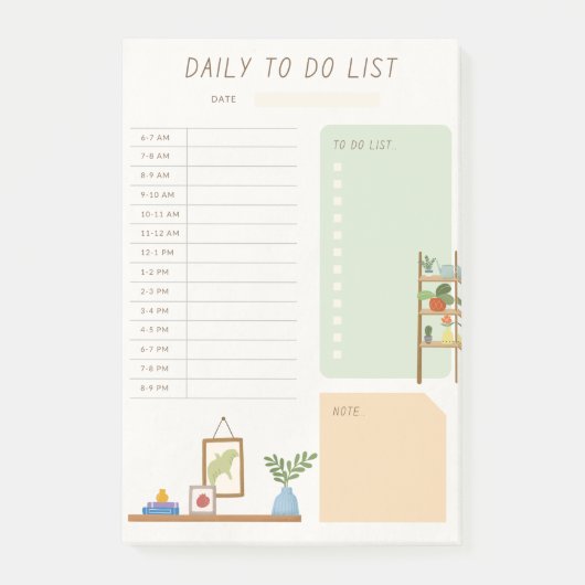 Dagelijks aangepast elegant om Post-it Notes te do (Voorkant)