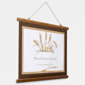 Dagelijks brood hangend wandkleed (Gebogen)