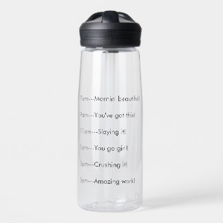 Dagelijks Drink Water Schema Motivatie Gelabeld Waterfles