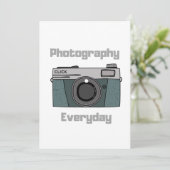 Dagelijks fotografie kaart (Staand voorkant)
