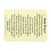 Dagelijks gebed Onze Vader NKJV Magneet (Horizontaal)