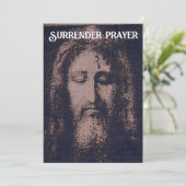 Dagelijks gebed van overgave kaart (Staand voorkant)
