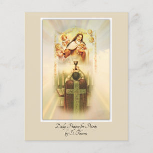 Dagelijks gebed voor priesters door St. Therese ka