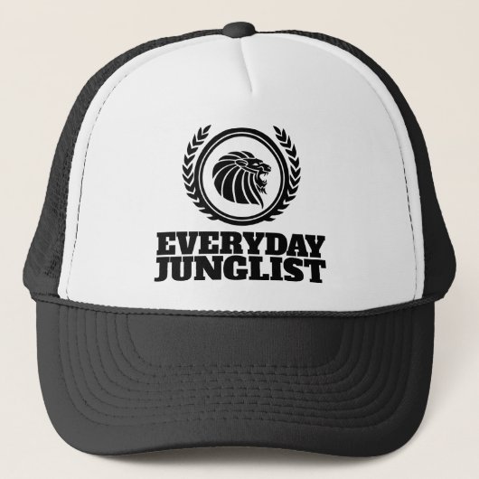Dagelijks Junglist Pet - DNB-trommel en Oerwoud ba (Voorkant)