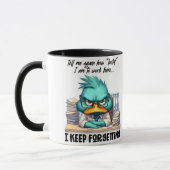 Dagelijks lachen en koffiepauzes - Funny Coffee Mo Mok (Links)