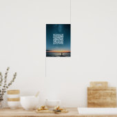 Dagelijks Motivatie QR-code Poster (Keuken)