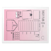 Dagelijks planner notitieblok (Voorkant)