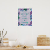 Dagelijks Poster voor bevestiging - Prachtige, sli (Keuken)