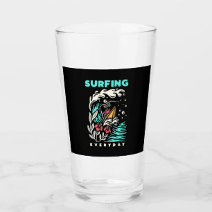 Dagelijks surfen glas