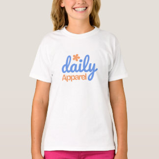 Dagelijks T-shirt voor kleding | Eenvoudige casual