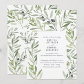 Dagelijks waterverf van de olijfboomgaard aankondiging (Voorkant / Achterkant)