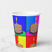 Dagelijkse bekers met Cake Design (Achterkant)