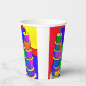 Dagelijkse bekers met Cake Design (Rechts)