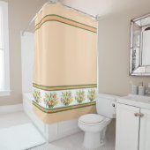 Dagelijkse Bouquet Kleur Douchegordijn (In situ)