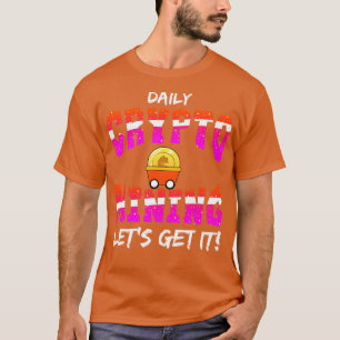 Dagelijkse crypto-mijnbouw zorgt ervoor dat het t-shirt