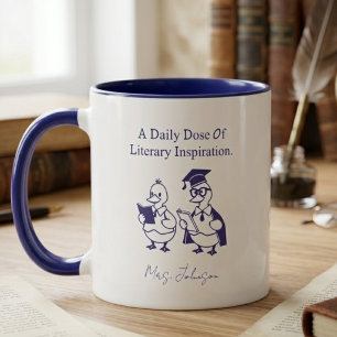 Dagelijkse dosis literaire inspiratie Boekliefhebb Mok