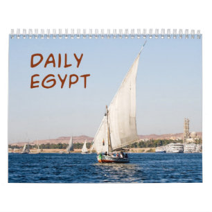 Dagelijkse Egyptische Muurkalender Kalender