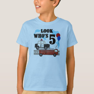 Dagelijkse helden 5e verjaardag t-shirt