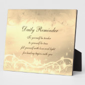 Dagelijkse herinnering fotoplaat (Zijkant)