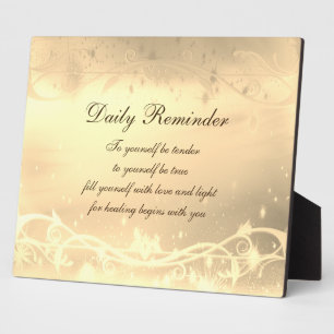 Dagelijkse herinnering fotoplaat