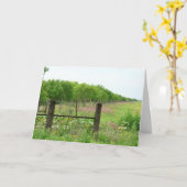 Dagelijkse Inspiratie kaart-achter Elke Wolk Kaart (Gele Bloem)