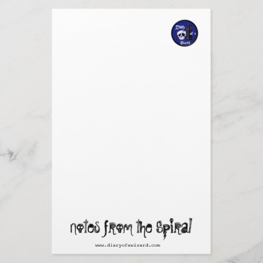 Dagelijkse laptop briefpapier (Voorkant)