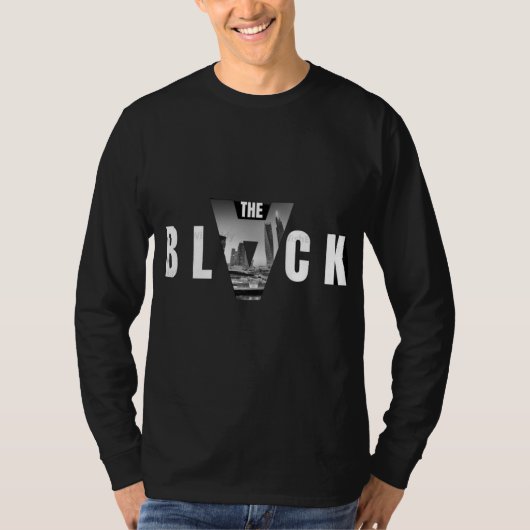 Dagelijkse luxe: Vogue Voyage Basic T-shirt met la (Voorkant)