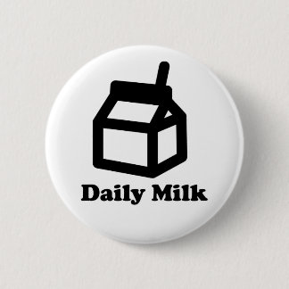 dagelijkse melk-logo ronde button 5,7 cm