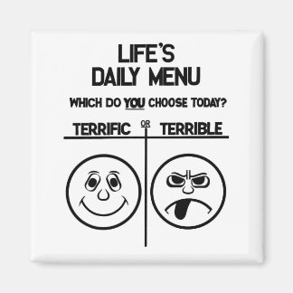 Dagelijkse menumagneet magneet