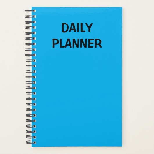 DAGELIJKSE PLANNER (Voorkant)