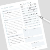 Dagelijkse Planner ADHD Neurodivergent Notitieblok