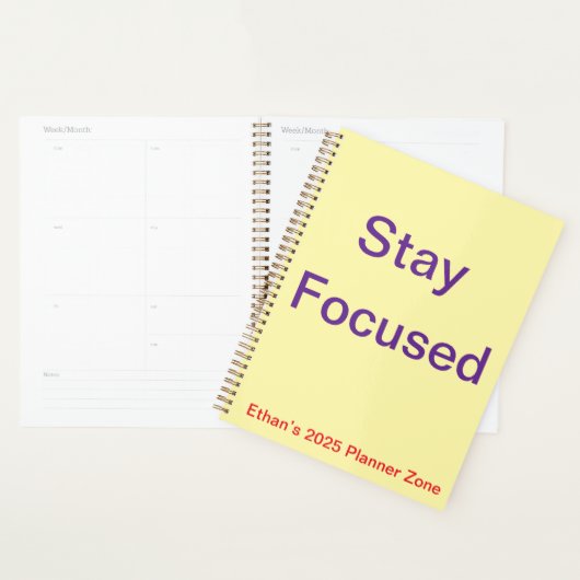 Dagelijkse Planner - Blijf gefocust op aangepaste (Display)
