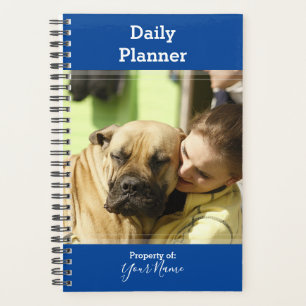 Dagelijkse planner - Je foto - Achtergrond in elke