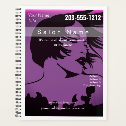 Dagelijkse planner kapsalon - HAMbyWG (Voorkant)