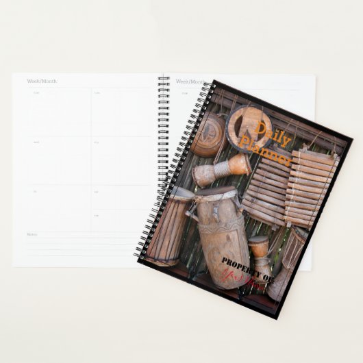Dagelijkse planner met drumthema - HAMbWG (Display)