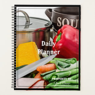 Dagelijkse Planner met een voedselthema - HAMbWG