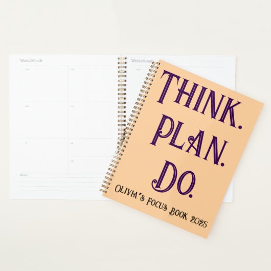 Dagelijkse Planner - Think Plan Do Custom Organize (Display)