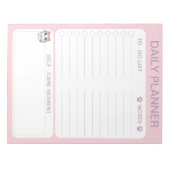 Dagelijkse Planner, To Do Lijst, Herinnering Cat Notitieblok (Voorkant)
