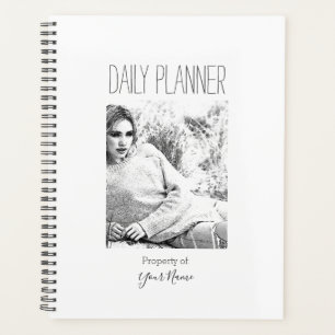 Dagelijkse planner - Vrouw die achterover ligt - H
