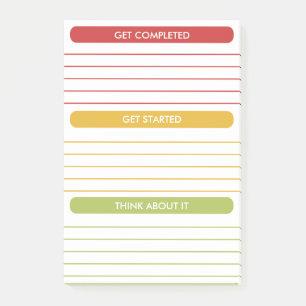 Dagelijkse planning Dagelijkse Planner Organisator Post-it® Notes