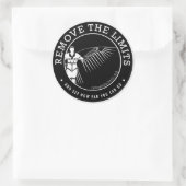 Dagelijkse RTL Pride Ronde Sticker (Tas)