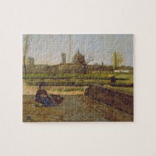 Dagelijkse scène, nabij Florence, c.1865 Legpuzzel