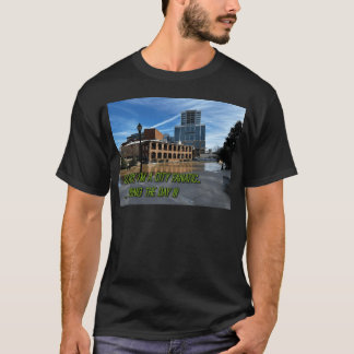 Dagelijkse Stad Fanatiekelingen retro T-shirt