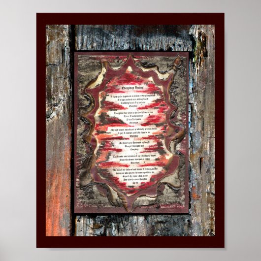 Dagelijkse stemmen poster (Voorkant)