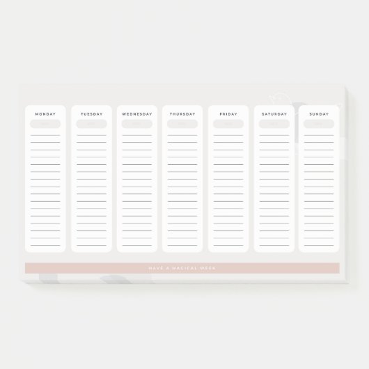 Dagelijkse taak post-it® notes (Voorkant)