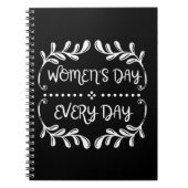 Dagelijkse vrouwendag notitieboek (Voorkant)